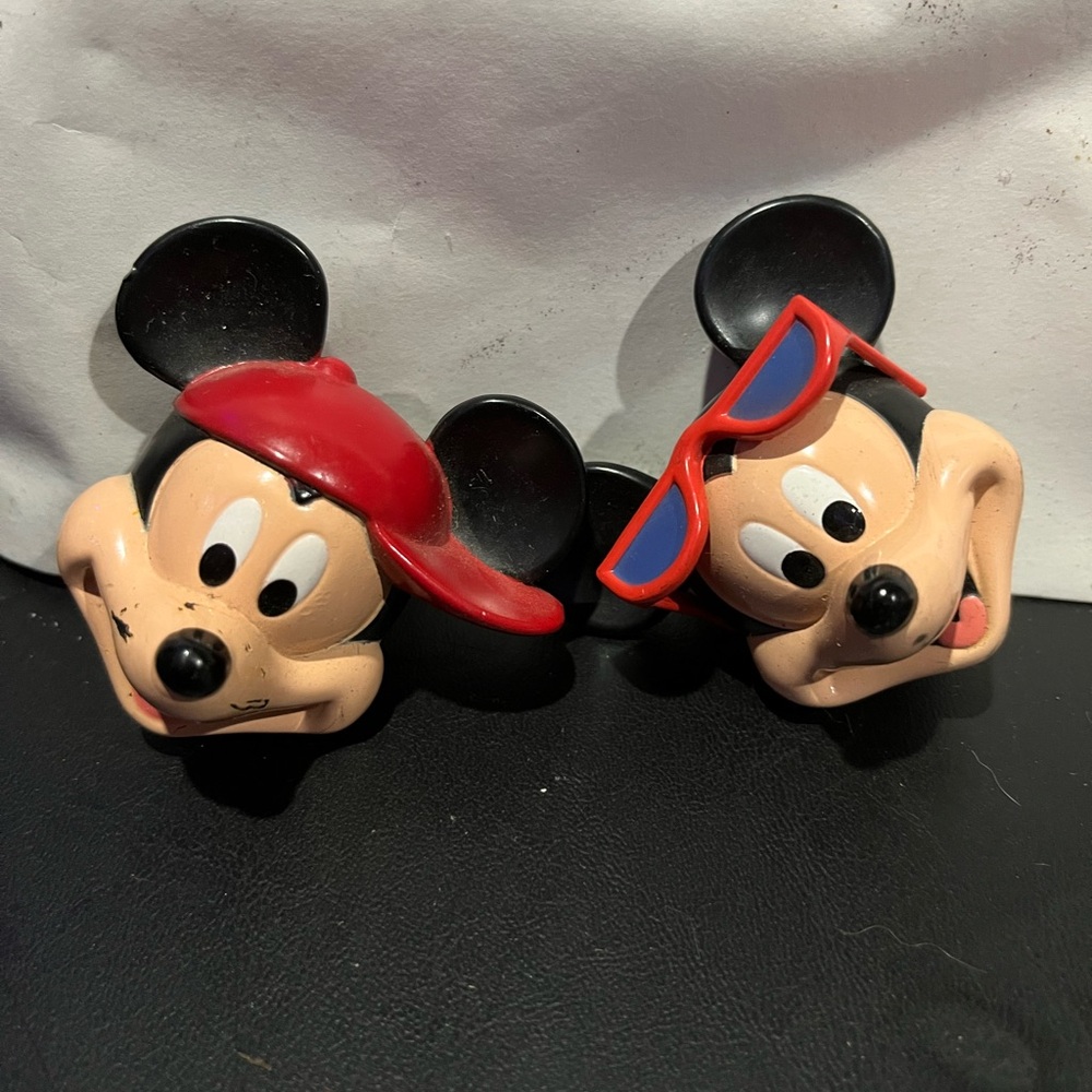Mickey Mouse Kitchen Magnets - Red and Black